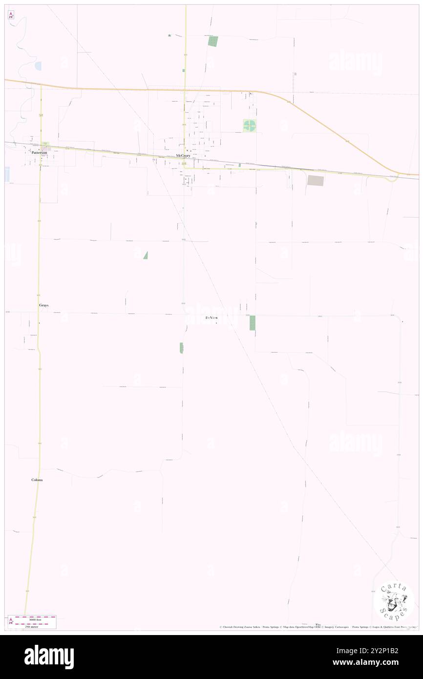 DeView, Woodruff County, US, United States, Arkansas, N 35 13' 26'', S 91 11' 35'', map, Cartascapes Map published in 2024. Explore Cartascapes, a map revealing Earth's diverse landscapes, cultures, and ecosystems. Journey through time and space, discovering the interconnectedness of our planet's past, present, and future. Stock Photo