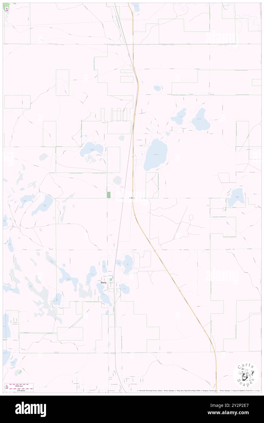 Lilley, Newaygo County, US, United States, Michigan, N 43 46' 15'', S 85 51' 2'', map, Cartascapes Map published in 2024. Explore Cartascapes, a map revealing Earth's diverse landscapes, cultures, and ecosystems. Journey through time and space, discovering the interconnectedness of our planet's past, present, and future. Stock Photo