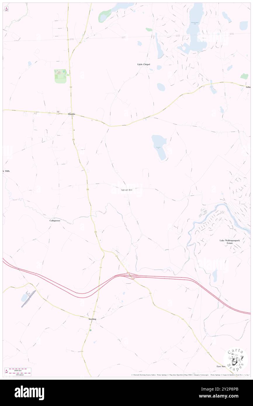 Bidwell Hill, Wayne County, US, United States, Pennsylvania, N 41 22' 50'', S 75 22' 33'', map, Cartascapes Map published in 2024. Explore Cartascapes, a map revealing Earth's diverse landscapes, cultures, and ecosystems. Journey through time and space, discovering the interconnectedness of our planet's past, present, and future. Stock Photo