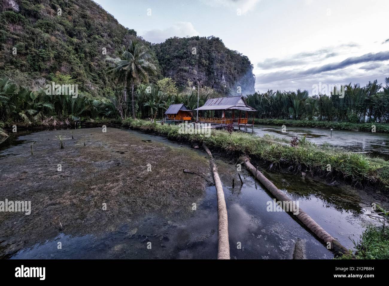 Rammang Rammang Karst village, Maros, South Sulawesi, Indonesia, Asia ...