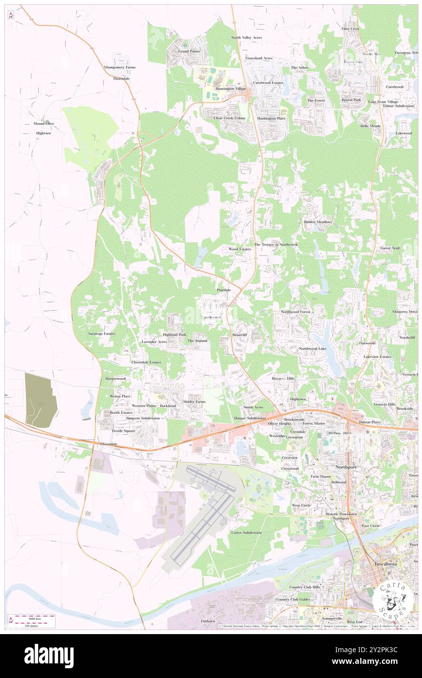 Candlewood, Tuscaloosa County, US, United States, Alabama, N 33 15' 35'', S 87 36' 36'', map, Cartascapes Map published in 2024. Explore Cartascapes, a map revealing Earth's diverse landscapes, cultures, and ecosystems. Journey through time and space, discovering the interconnectedness of our planet's past, present, and future. Stock Photo