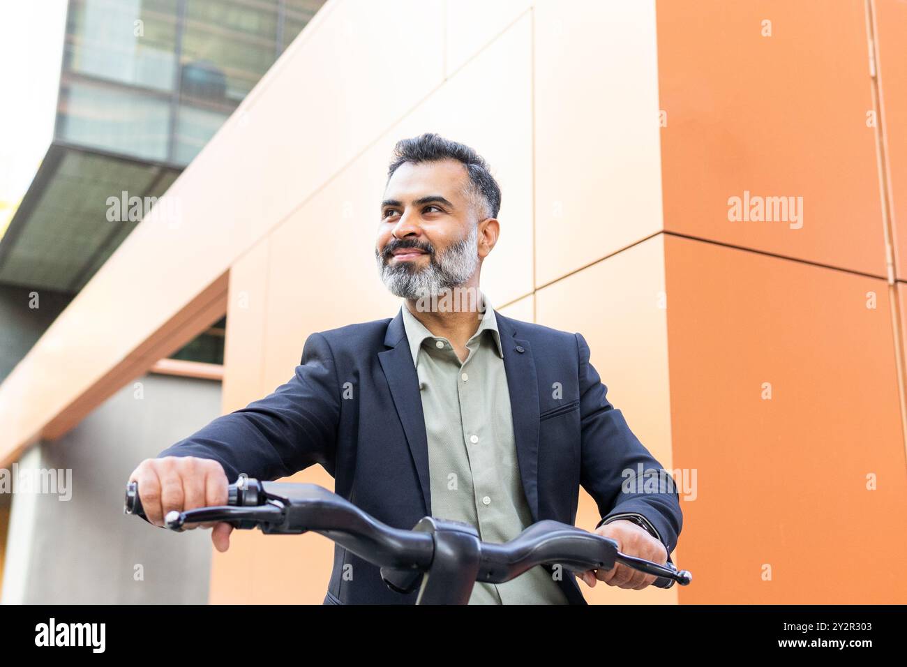 Man in formal attire rides in hi-res stock photography and images - Alamy