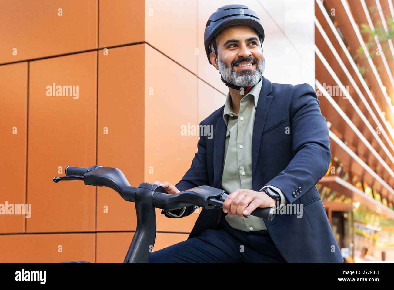 Man in formal attire rides in hi-res stock photography and images - Alamy