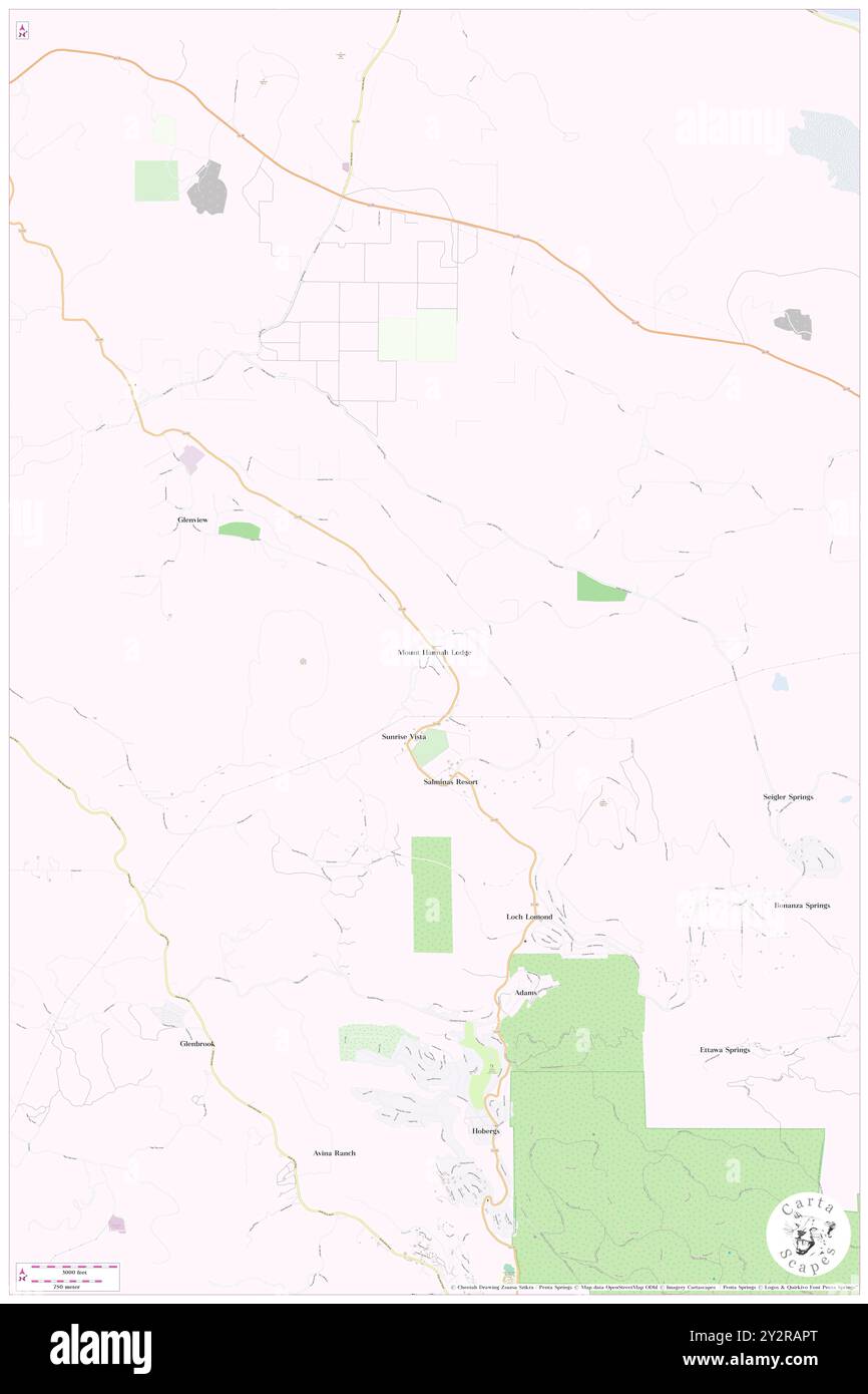 Mount Hannah Lodge, Lake County, US, United States, California, N 38 53' 15'', S 122 43' 49'', map, Cartascapes Map published in 2024. Explore Cartascapes, a map revealing Earth's diverse landscapes, cultures, and ecosystems. Journey through time and space, discovering the interconnectedness of our planet's past, present, and future. Stock Photo