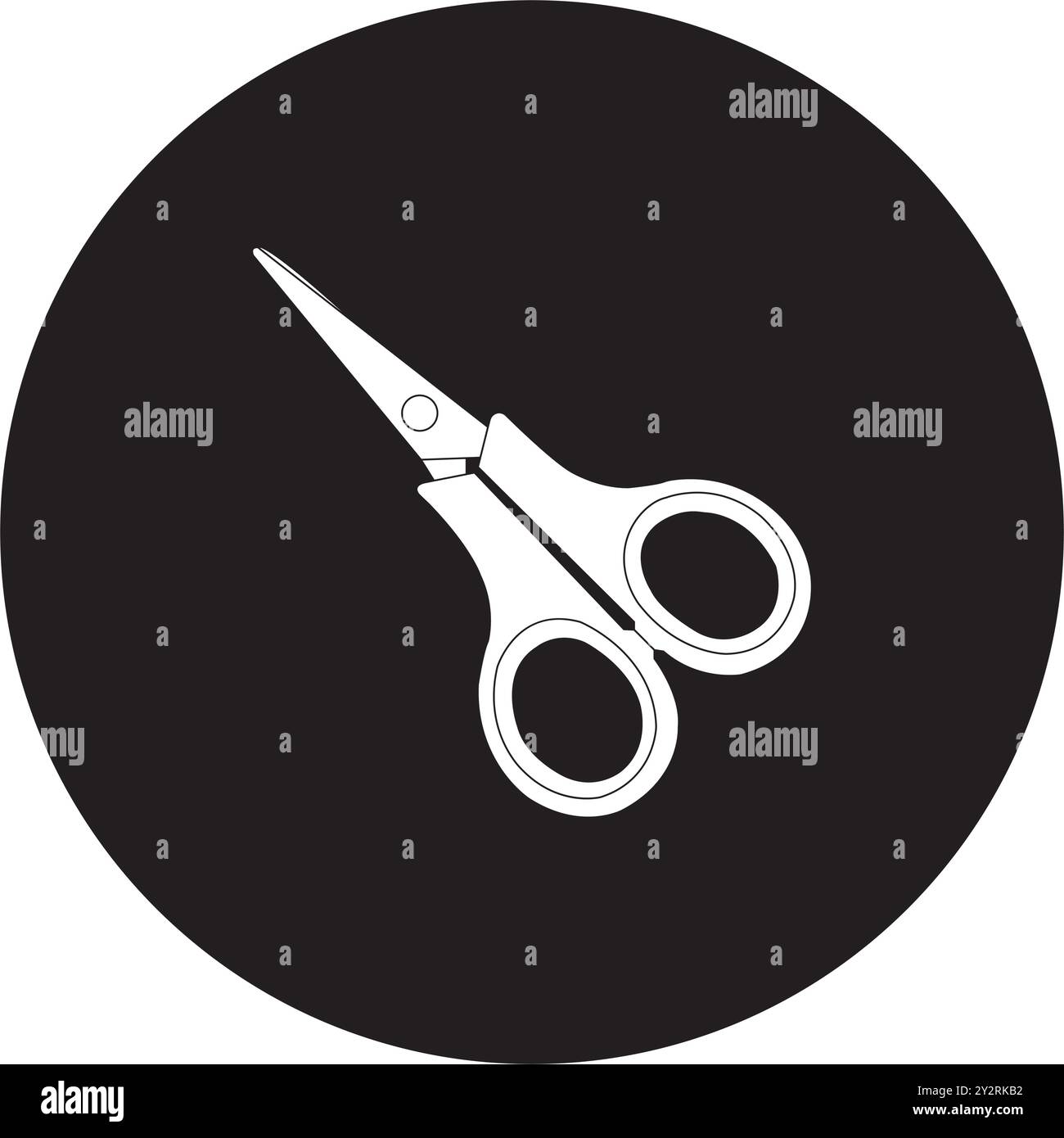 Scissor cartoon Black and White Stock Photos & Images - Alamy