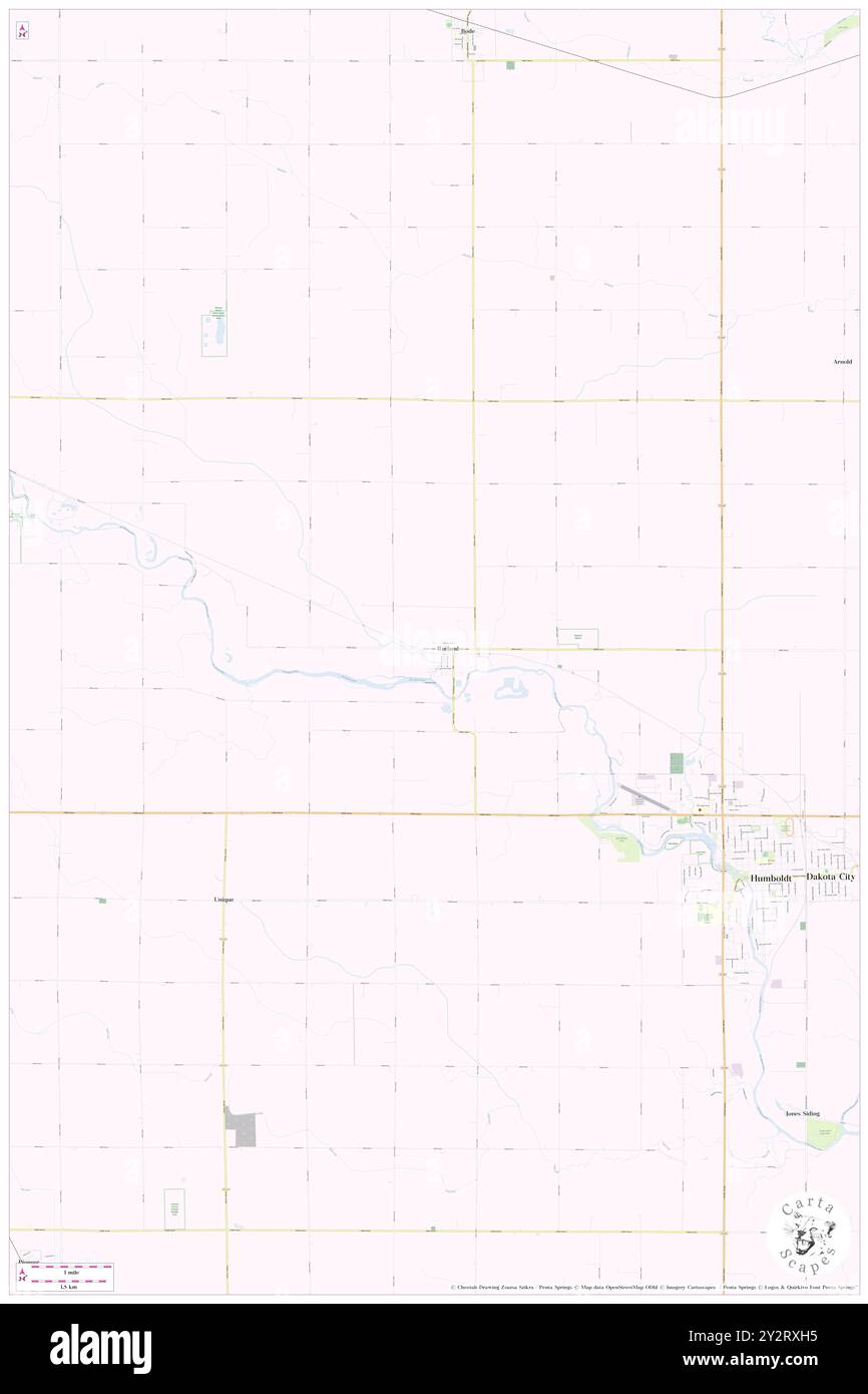 Rutland, Humboldt County, US, United States, Iowa, N 42 45' 32'', S 94 17' 51'', map, Cartascapes Map published in 2024. Explore Cartascapes, a map revealing Earth's diverse landscapes, cultures, and ecosystems. Journey through time and space, discovering the interconnectedness of our planet's past, present, and future. Stock Photo