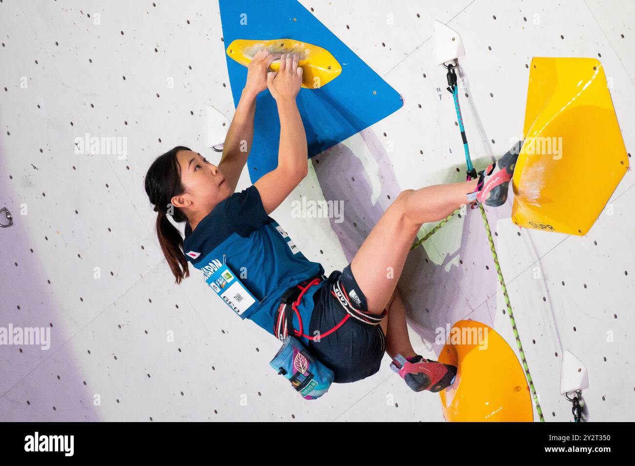 Natsuki TANII of Japan competes during Women's Lead Semi-final