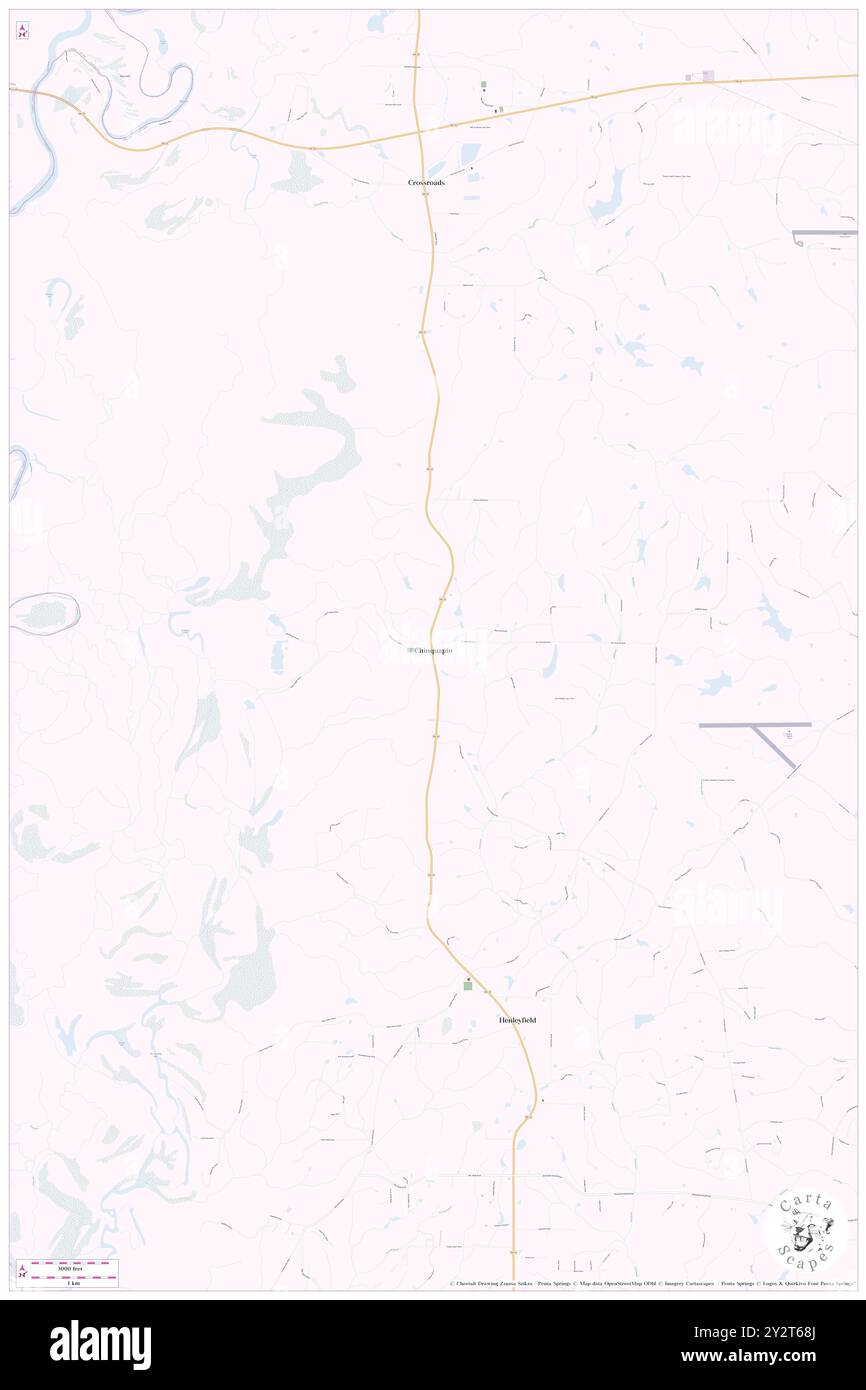 Chinquapin, Pearl River County, US, United States, Mississippi, N 30 44' 5'', S 89 46' 26'', map, Cartascapes Map published in 2024. Explore Cartascapes, a map revealing Earth's diverse landscapes, cultures, and ecosystems. Journey through time and space, discovering the interconnectedness of our planet's past, present, and future. Stock Photo