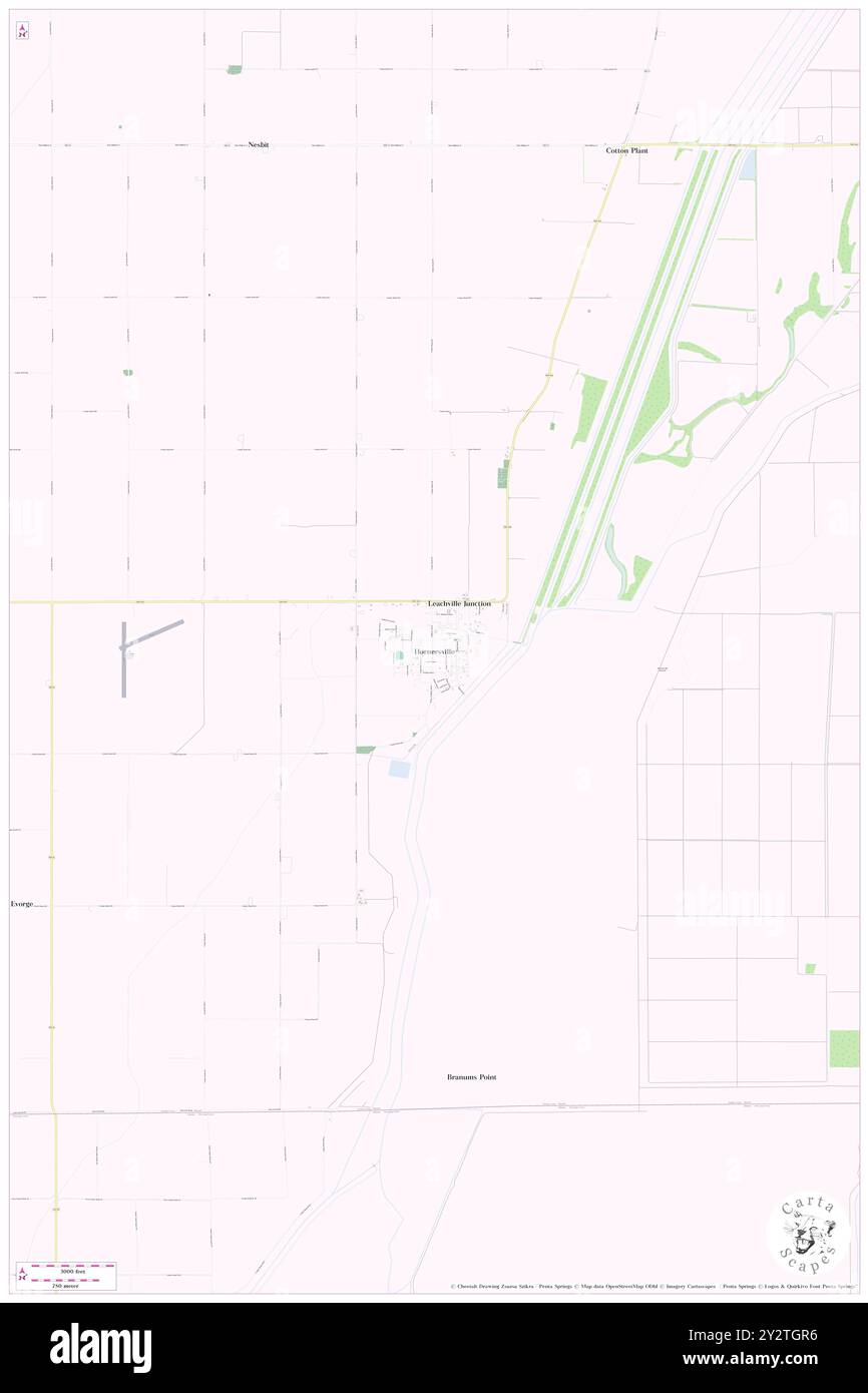 Hornersville, Dunklin County, US, United States, Missouri, N 36 2' 30'', S 90 6' 50'', map ...