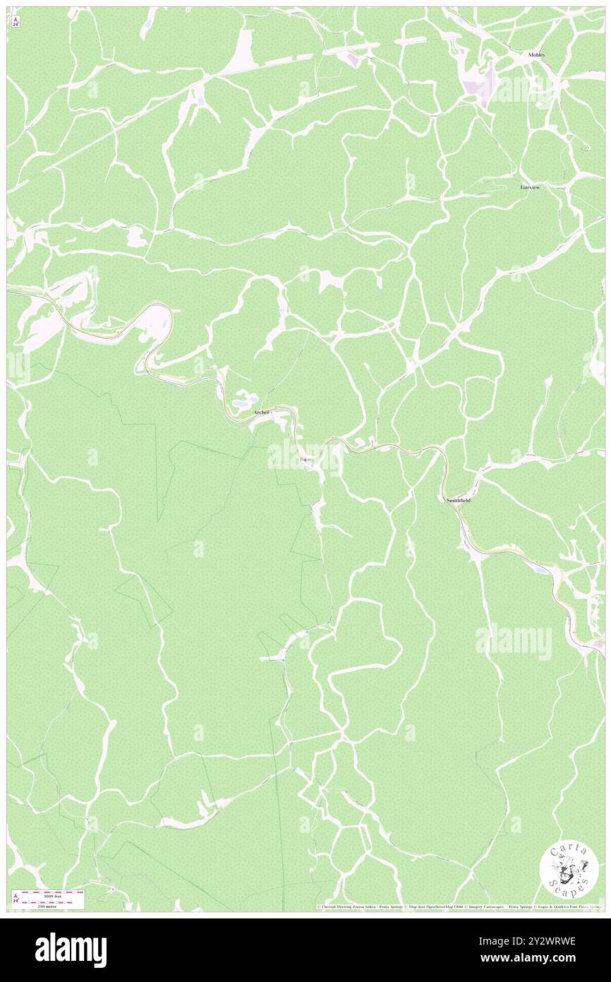 Bane, Wetzel County, US, United States, West Virginia, N 39 30' 16'', S 80 35' 15'', map, Cartascapes Map published in 2024. Explore Cartascapes, a map revealing Earth's diverse landscapes, cultures, and ecosystems. Journey through time and space, discovering the interconnectedness of our planet's past, present, and future. Stock Photo