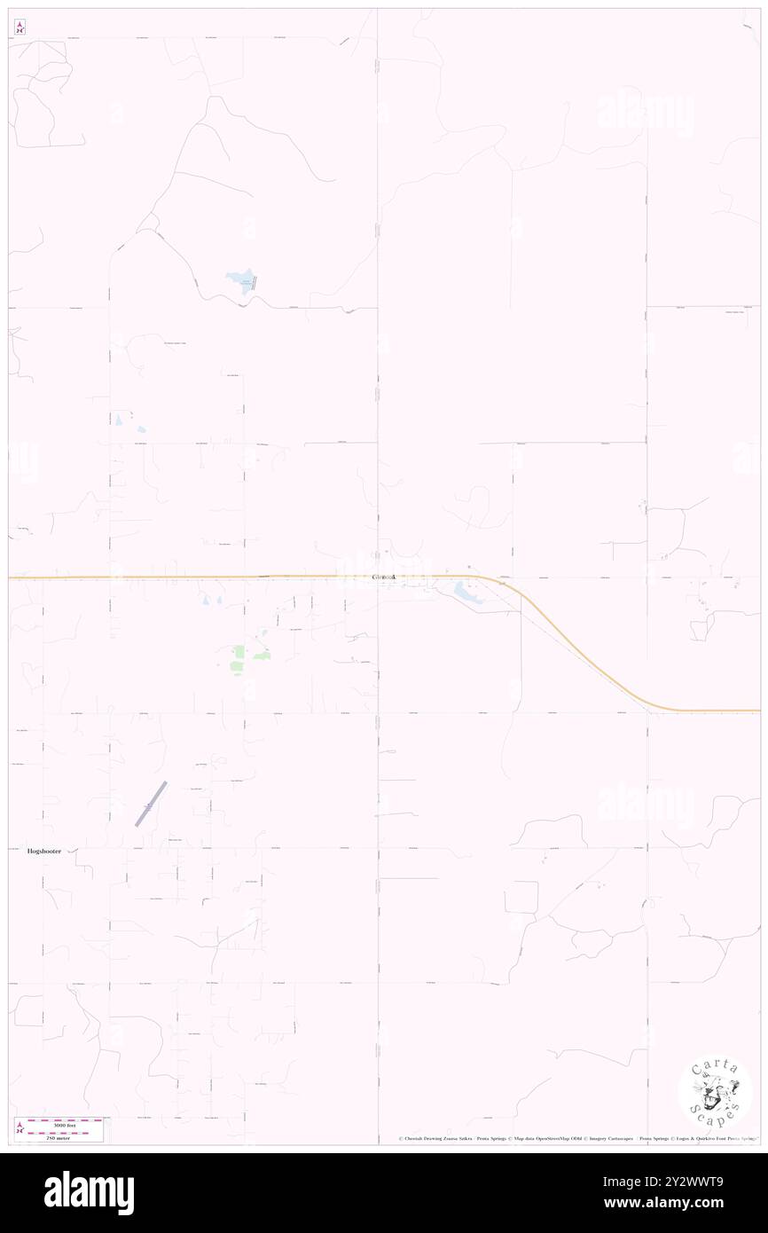 Glenoak, Nowata County, US, United States, Oklahoma, N 36 43' 41'', S 95 48' 31'', map, Cartascapes Map published in 2024. Explore Cartascapes, a map revealing Earth's diverse landscapes, cultures, and ecosystems. Journey through time and space, discovering the interconnectedness of our planet's past, present, and future. Stock Photo