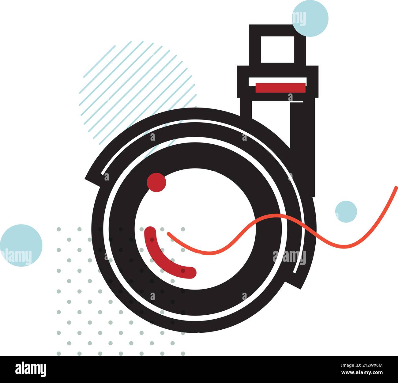 Castor Wheel - Stock Icon as EPS 10 File Stock Vector Image & Art - Alamy