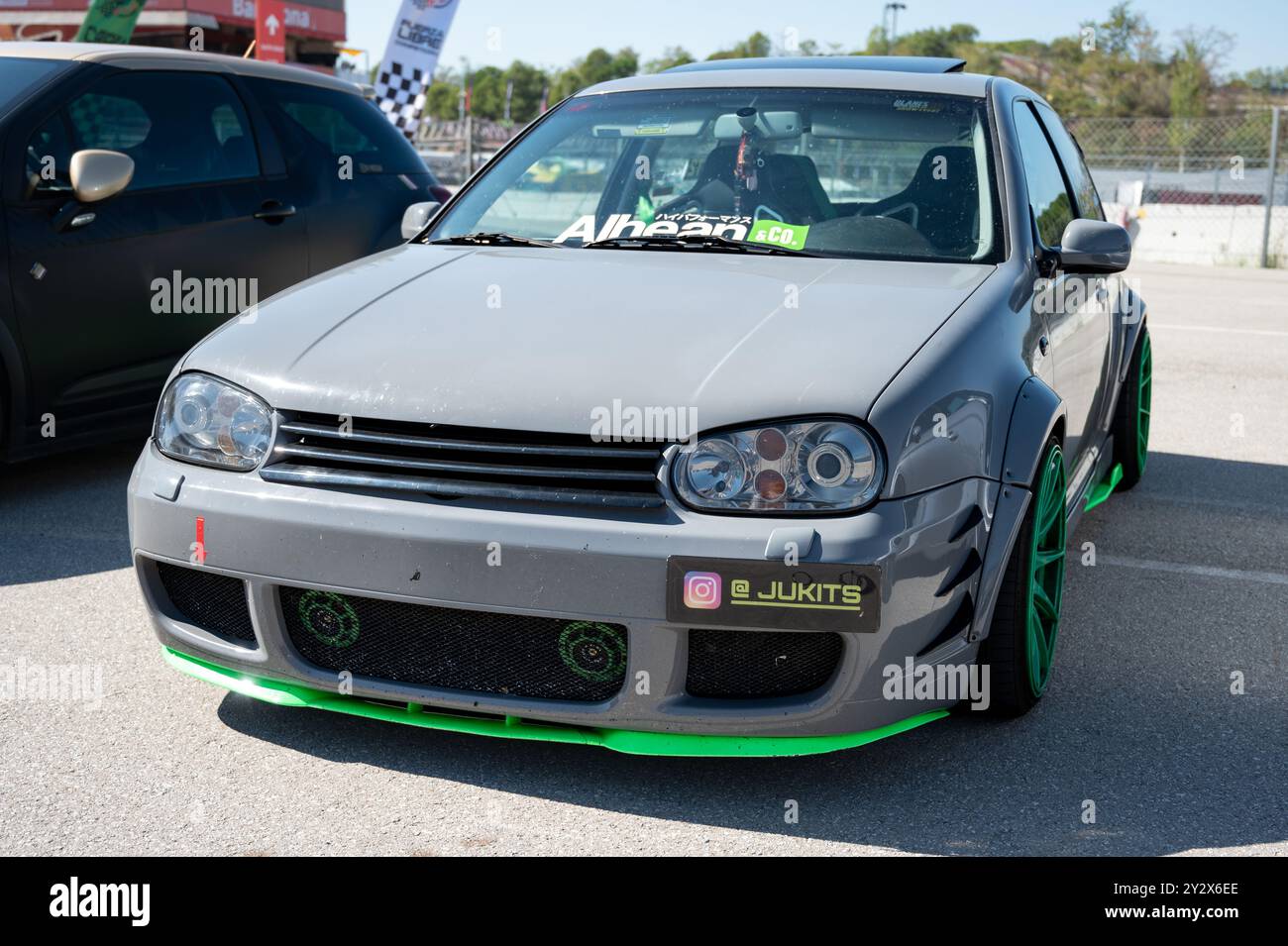 Green mk4 golf hi-res stock photography and images - Alamy