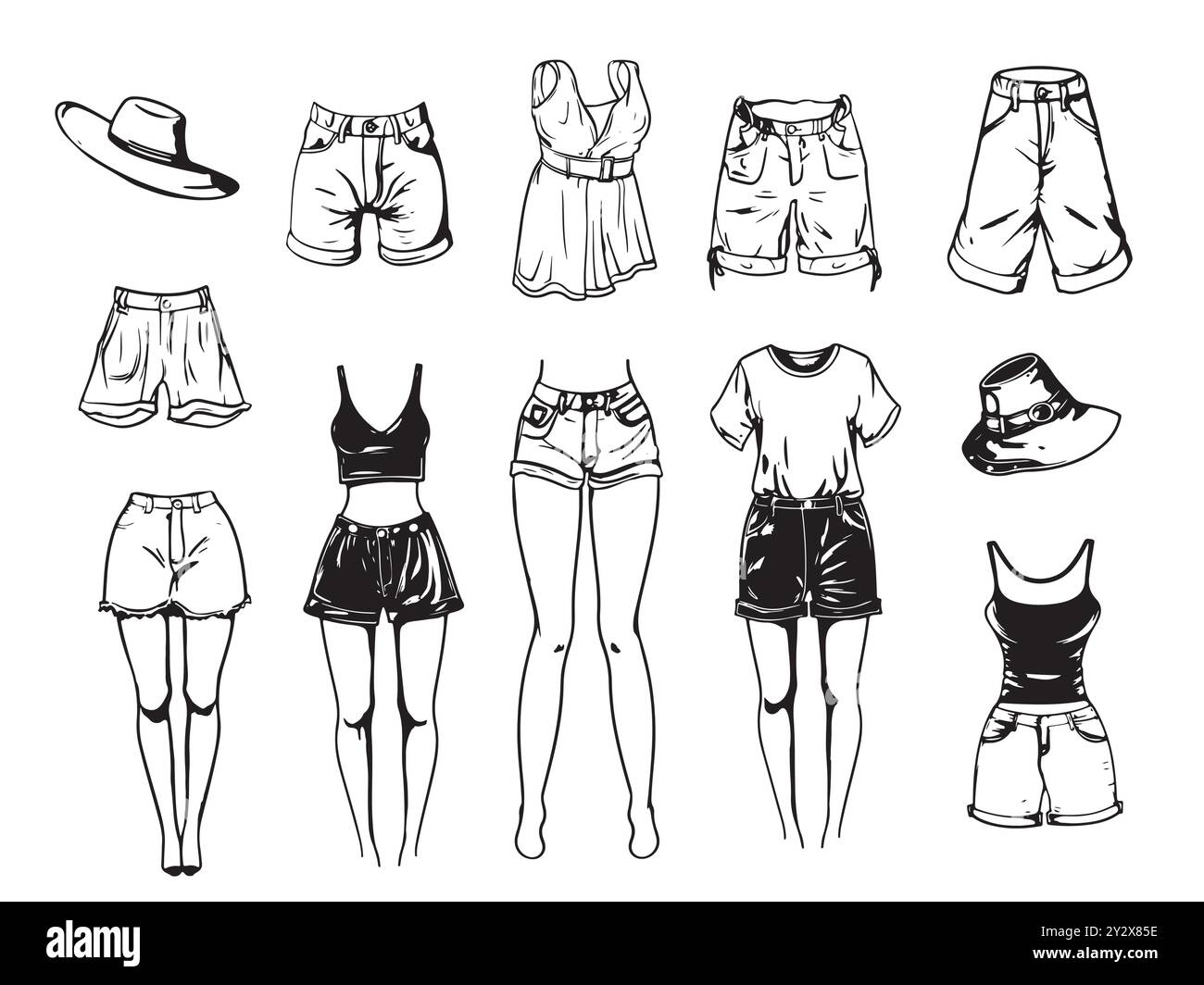 Girls hat template hires stock photography and images Alamy