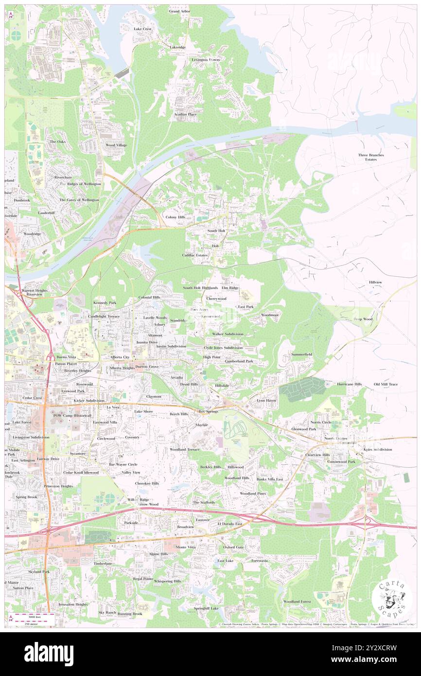 Keenewood, Tuscaloosa County, US, United States, Alabama, N 33 12' 55'', S 87 29' 7'', map, Cartascapes Map published in 2024. Explore Cartascapes, a map revealing Earth's diverse landscapes, cultures, and ecosystems. Journey through time and space, discovering the interconnectedness of our planet's past, present, and future. Stock Photo