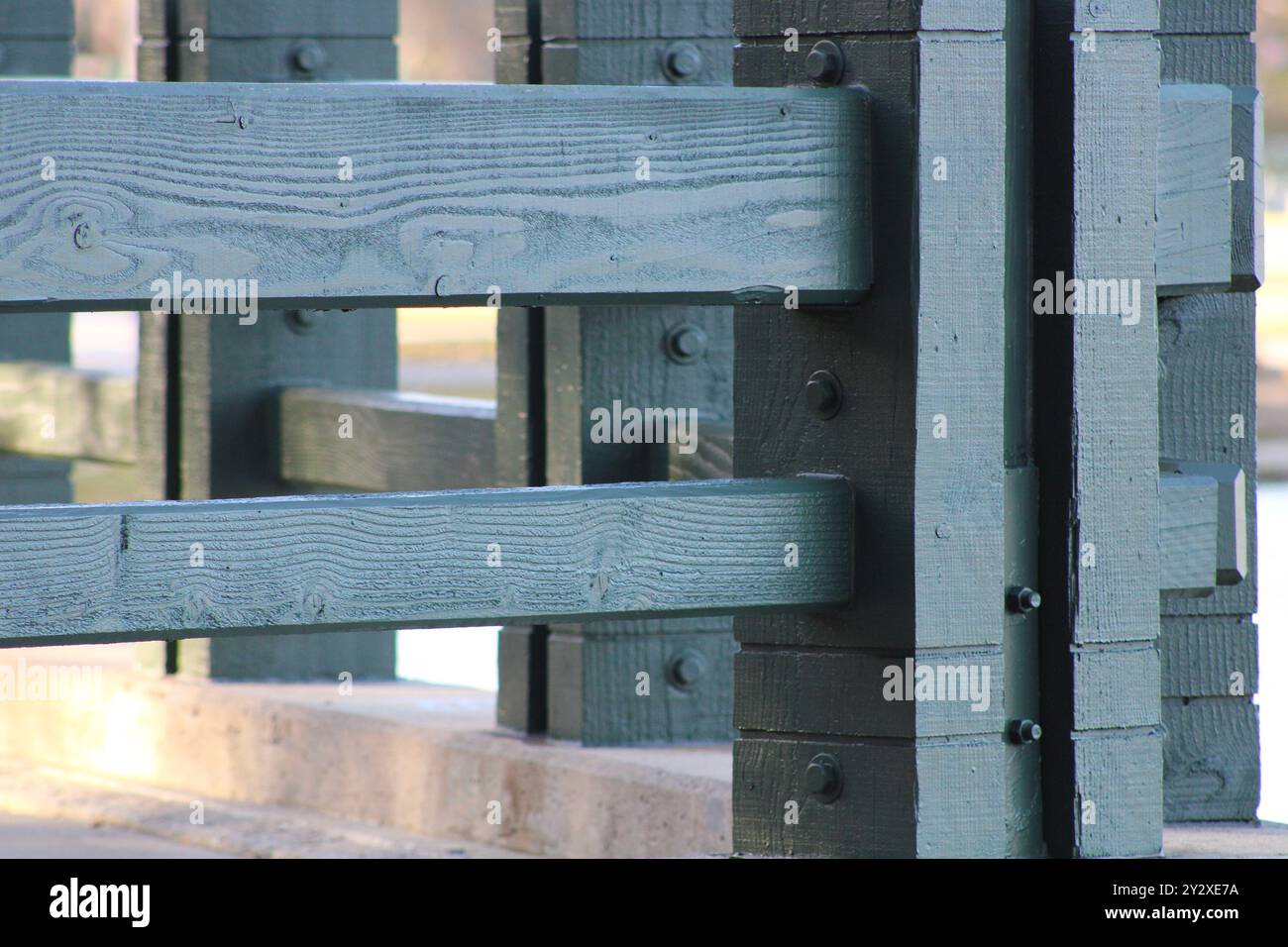 Wooden barrier hi-res stock photography and images - Alamy