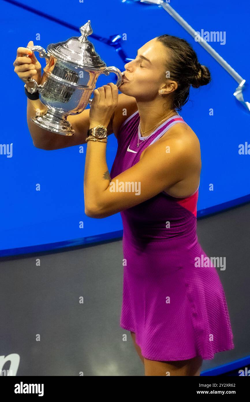 Aryna Sabalenka (BLR) winner of the Women's Singles Championships at