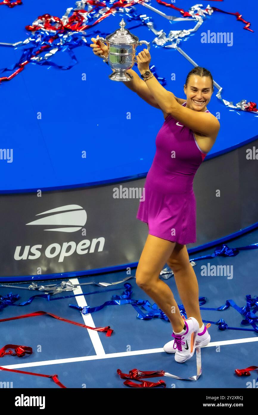 Aryna Sabalenka (BLR) winner of the Women's Singles Championships at