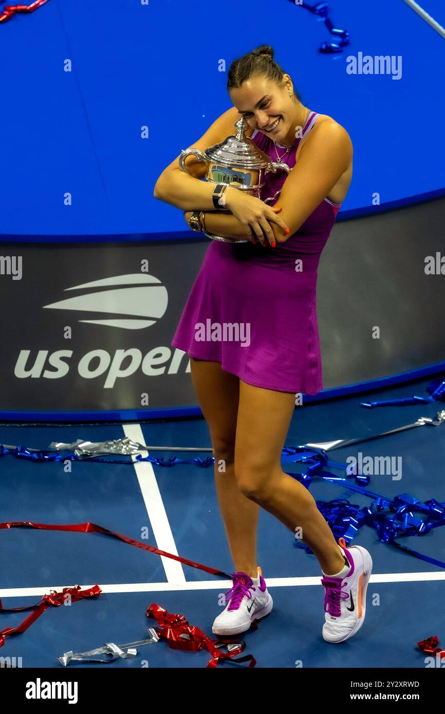 Aryna Sabalenka (BLR) winner of the Women's Singles Championships at