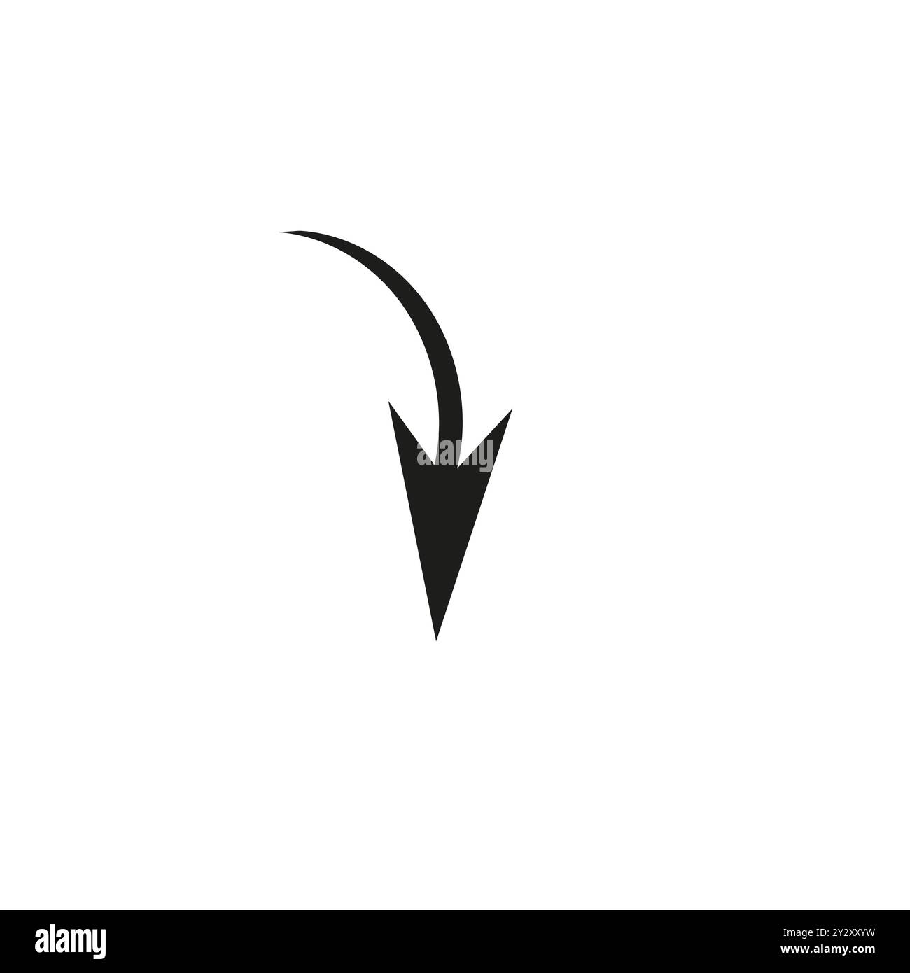 Arrow icon logo black vector Stock Vector Image & Art - Alamy
