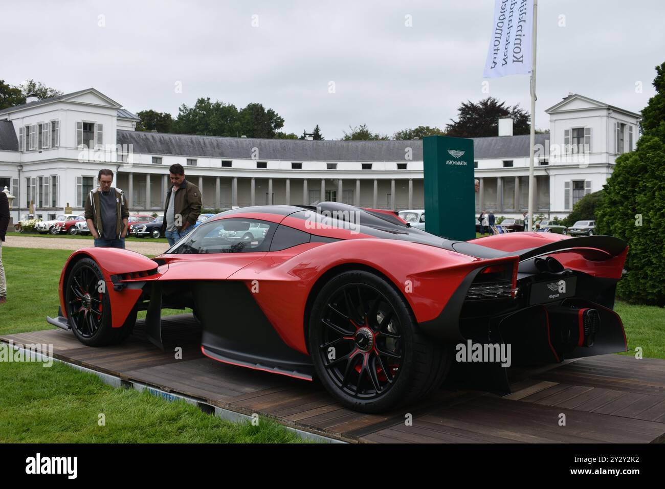Soestdijk, the Netherlands - September 1, 2023: an Aston Martin Valkyrie hypercar Stock Photo