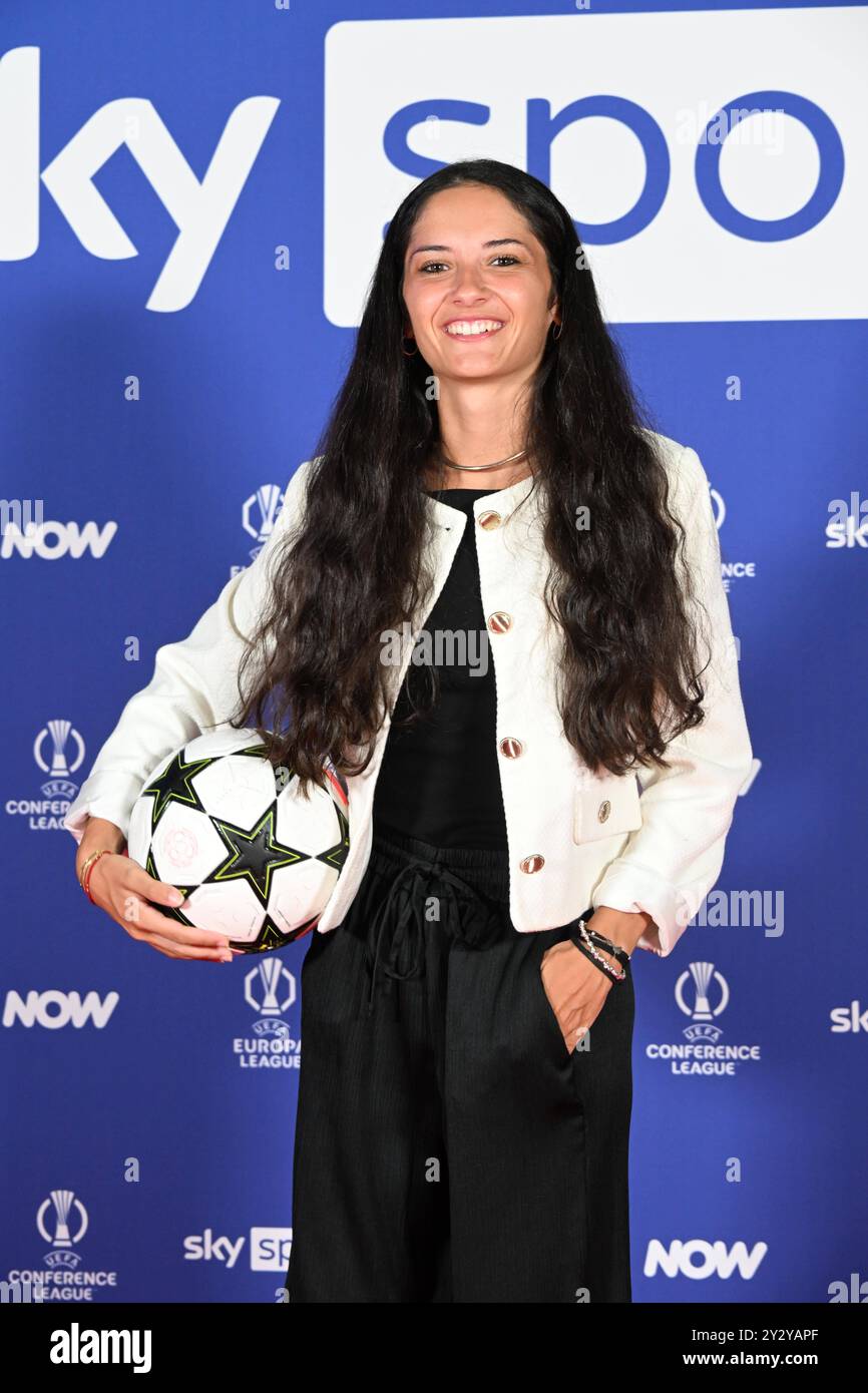 Lisa Offside Milan, Photocall for the SKY Sport event dedicated to the UEFA ...
