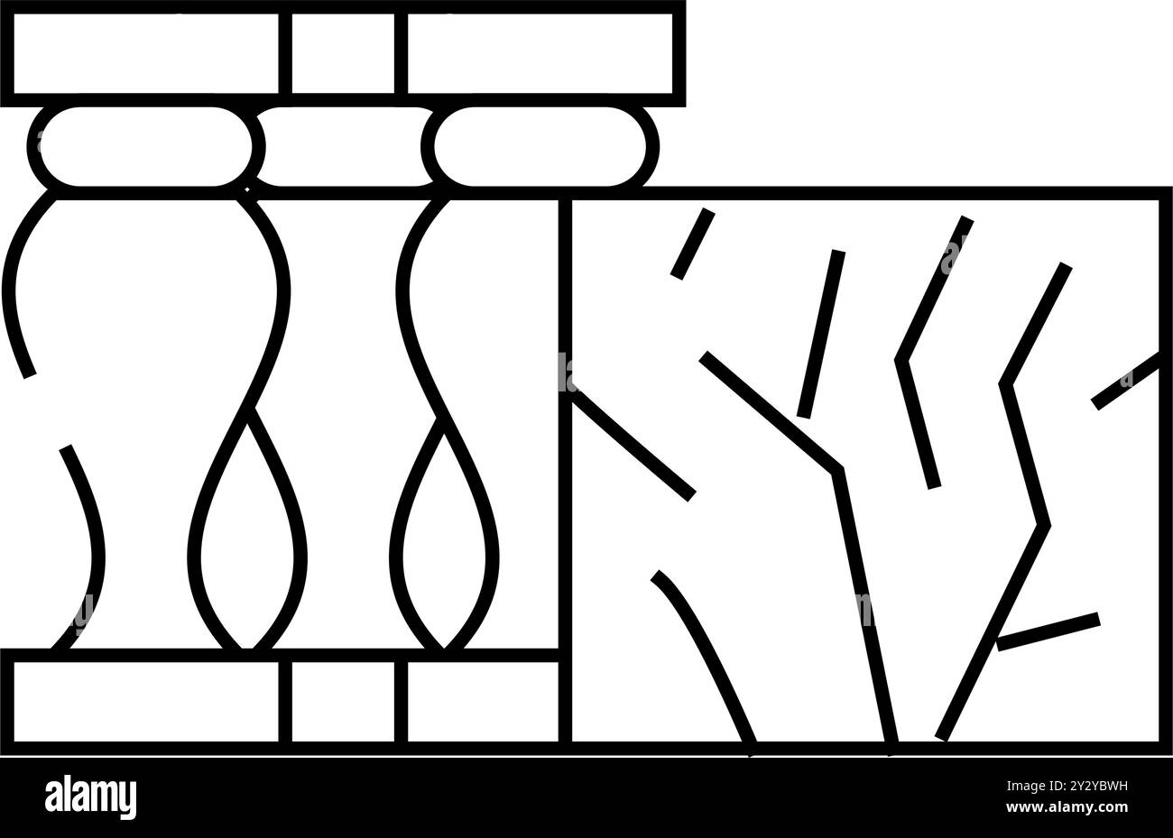 marble building material line icon vector illustration Stock Vector ...