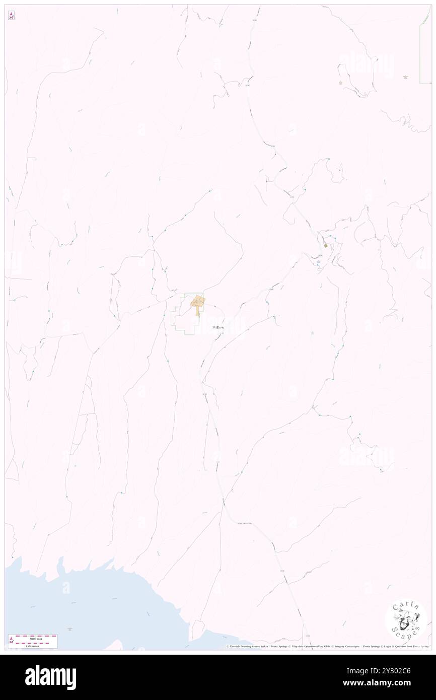 Willow, Gila County, US, United States, Arizona, N 33 42' 53'', S 110 58' 42'', map, Cartascapes Map published in 2024. Explore Cartascapes, a map revealing Earth's diverse landscapes, cultures, and ecosystems. Journey through time and space, discovering the interconnectedness of our planet's past, present, and future. Stock Photo