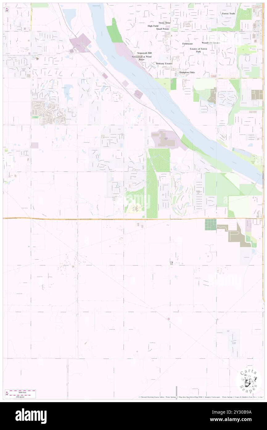 Posey (historical), Tulsa County, US, United States, Oklahoma, N 35 57' 0'', S 95 56' 10'', map, Cartascapes Map published in 2024. Explore Cartascapes, a map revealing Earth's diverse landscapes, cultures, and ecosystems. Journey through time and space, discovering the interconnectedness of our planet's past, present, and future. Stock Photo