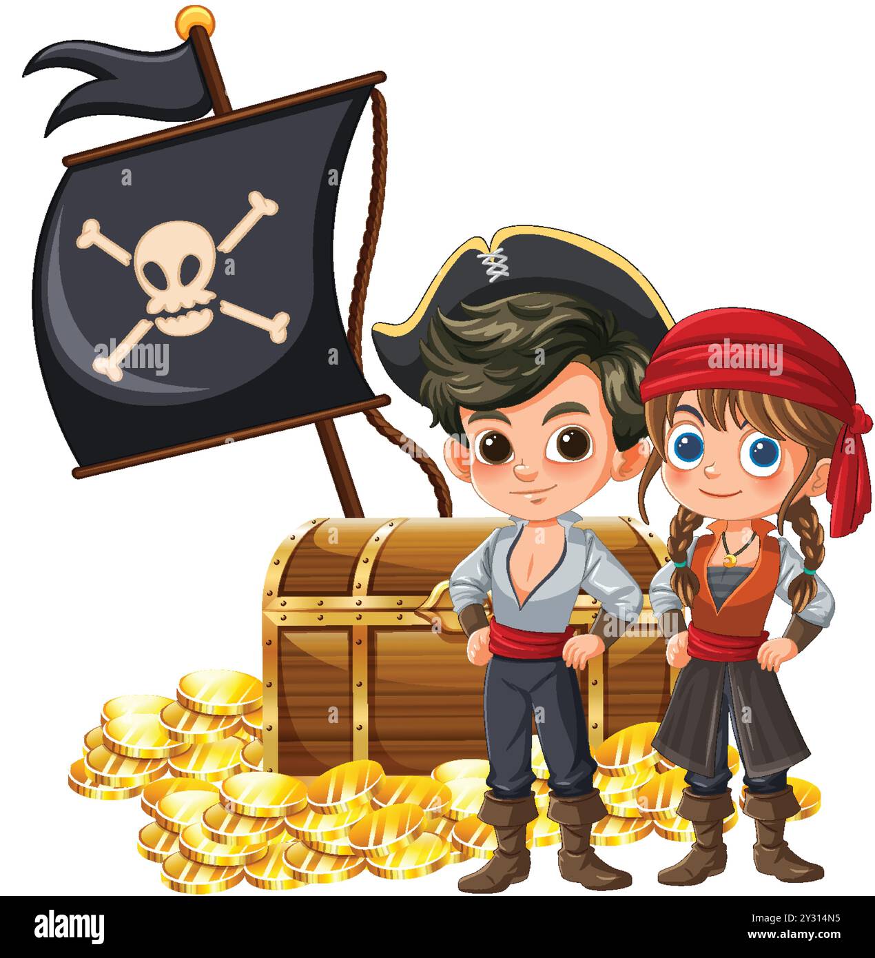 Treasure hunt childhood hi-res stock photography and images - Alamy