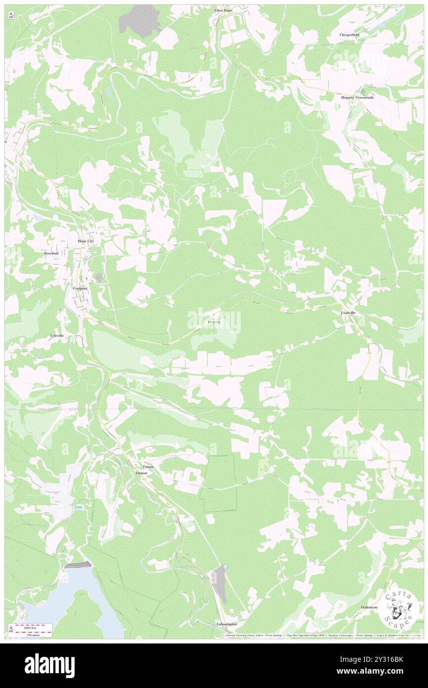 Heverly, Clearfield County, US, United States, Pennsylvania, N 40 44' 30'', S 78 30' 8'', map, Cartascapes Map published in 2024. Explore Cartascapes, a map revealing Earth's diverse landscapes, cultures, and ecosystems. Journey through time and space, discovering the interconnectedness of our planet's past, present, and future. Stock Photo