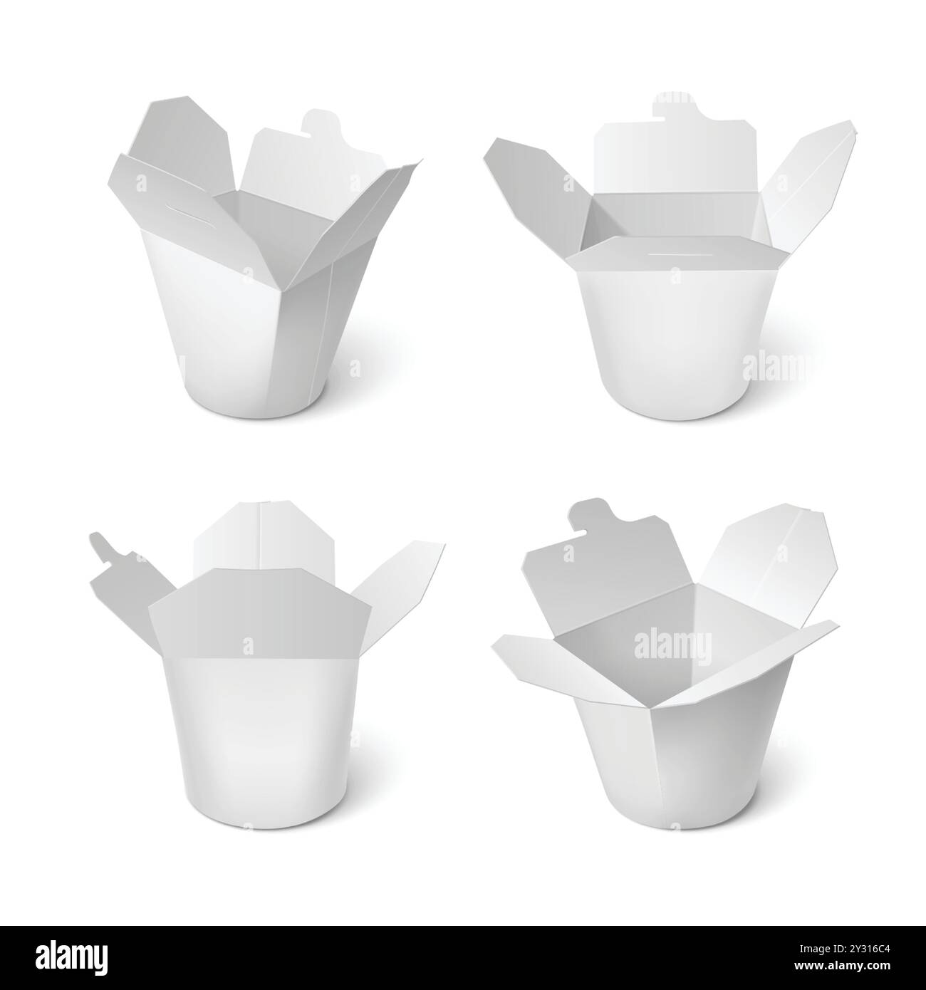 Chinese takeout containers Stock Vector Images - Alamy