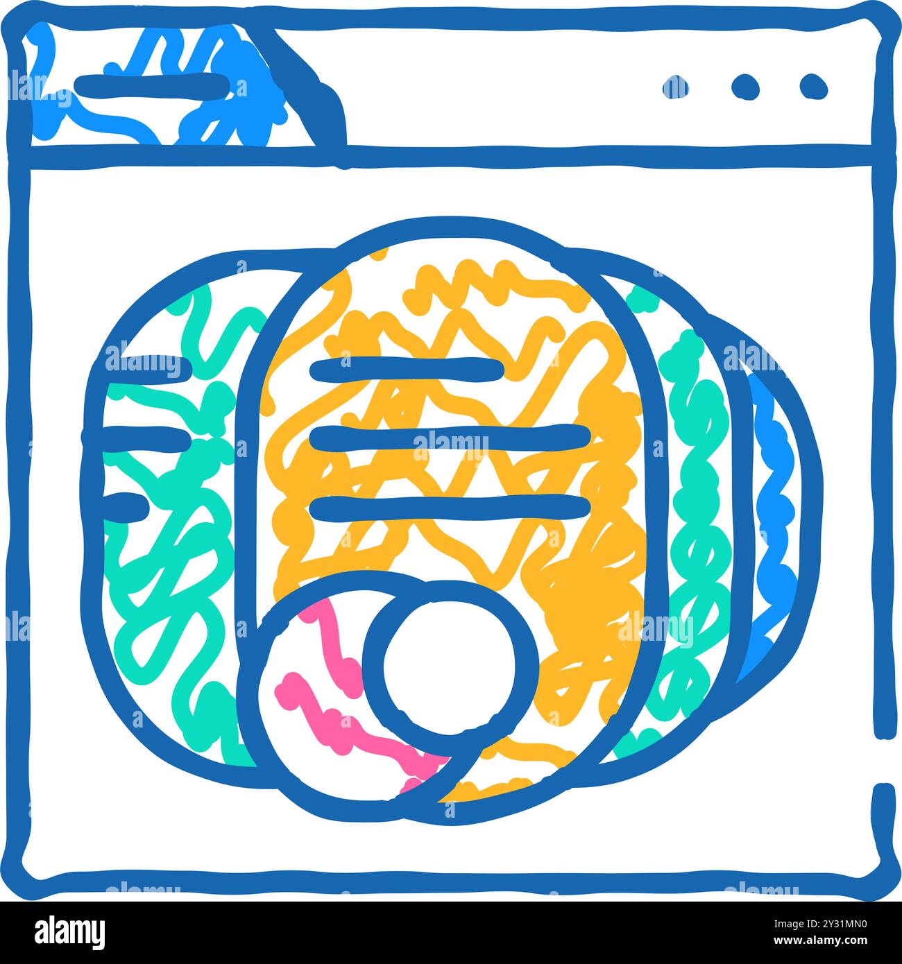 seo optimization icon doodle illustration Stock Vector Image & Art - Alamy