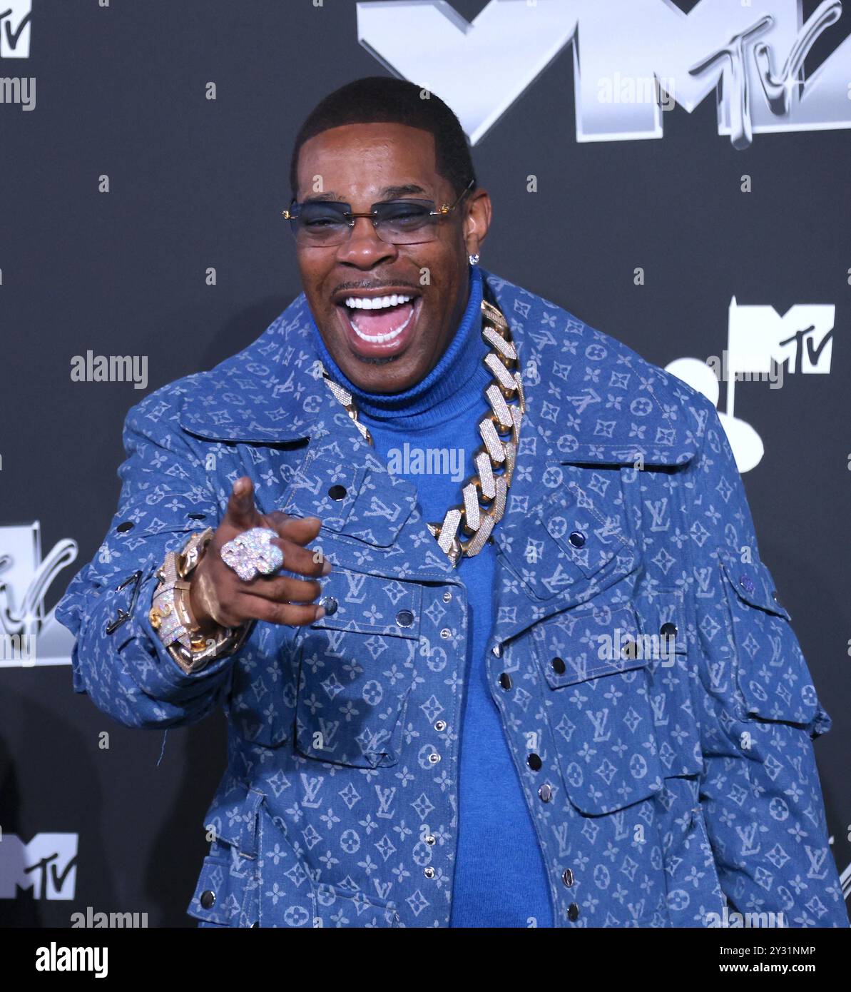 Ny. 11th Sep, 2024. Busta Rhymes, Trilian Wood-Smith at arrivals for MTV  VMAs 2024 - Arrivals Part 3, UBS Arena, Elmont, NY, September 11, 2024.  Credit: Kristin Callahan/Everett Collection/Alamy Live News Stock Photo -  Alamy, image size:1193x1390