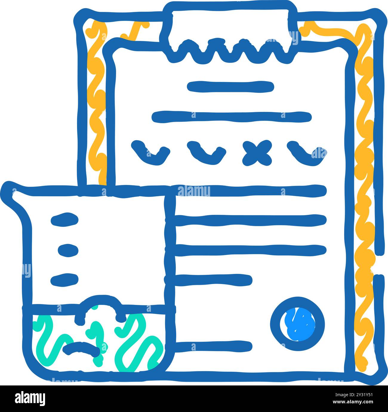 soil analysis icon doodle illustration Stock Vector Image & Art - Alamy