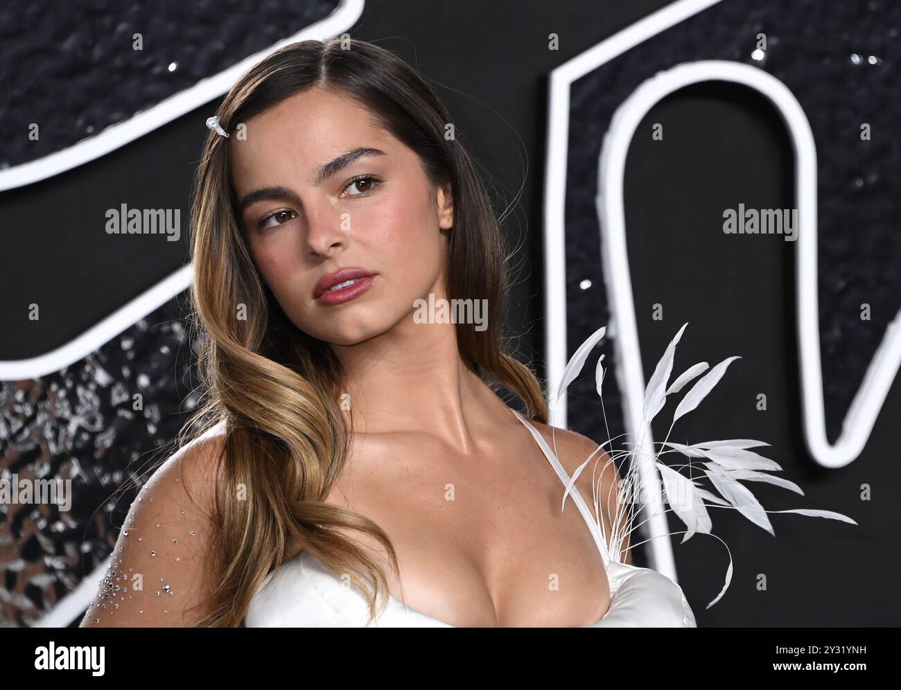 Elmont, USA. 11th Sep, 2024. Addison Rae arriving at the MTV Video ...