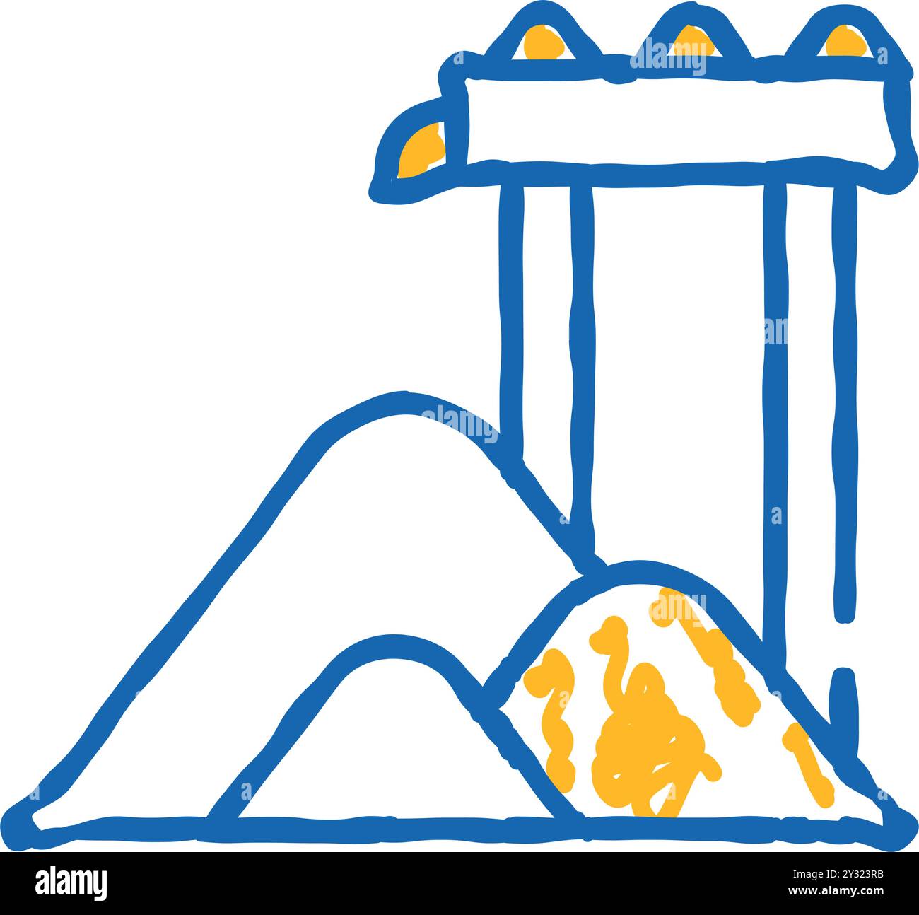 waste for production bio fuel icon doodle illustration Stock Vector ...