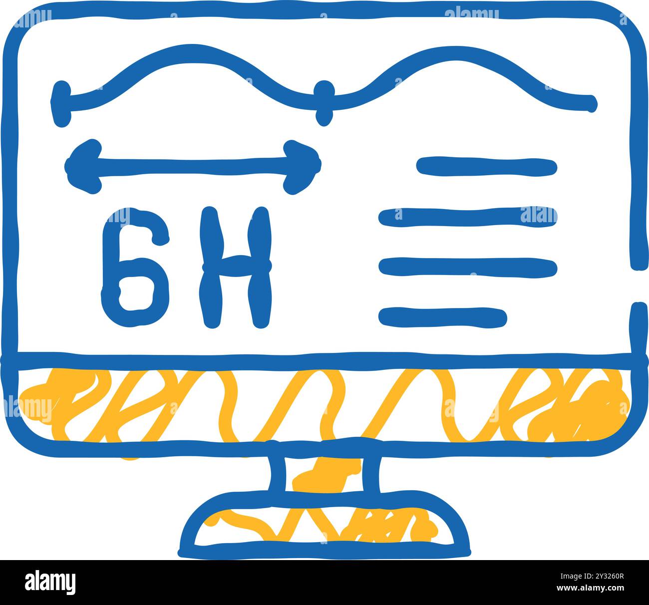 voltage control icon doodle illustration Stock Vector Image & Art - Alamy