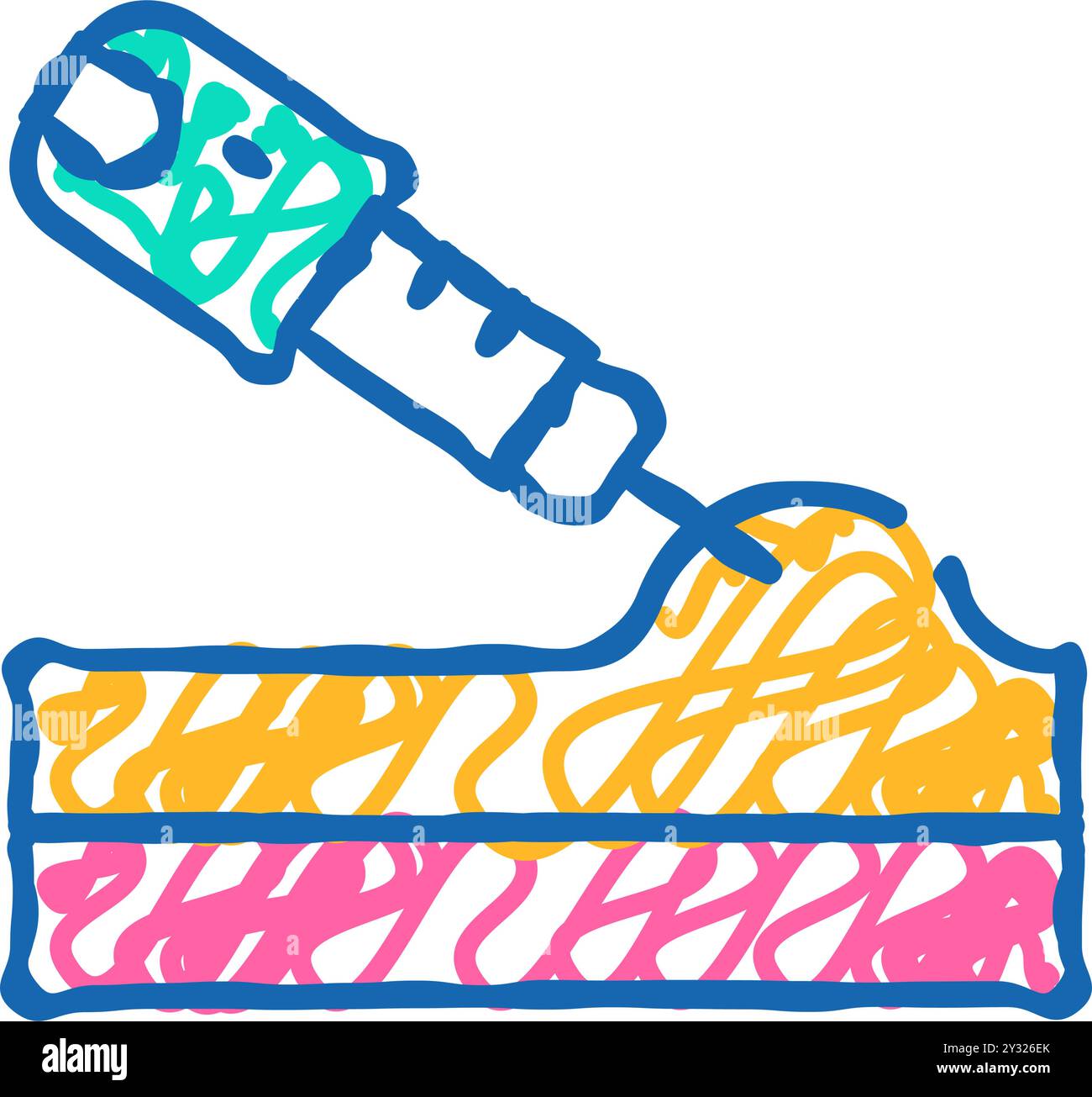 insulin injection icon doodle illustration Stock Vector Image & Art - Alamy