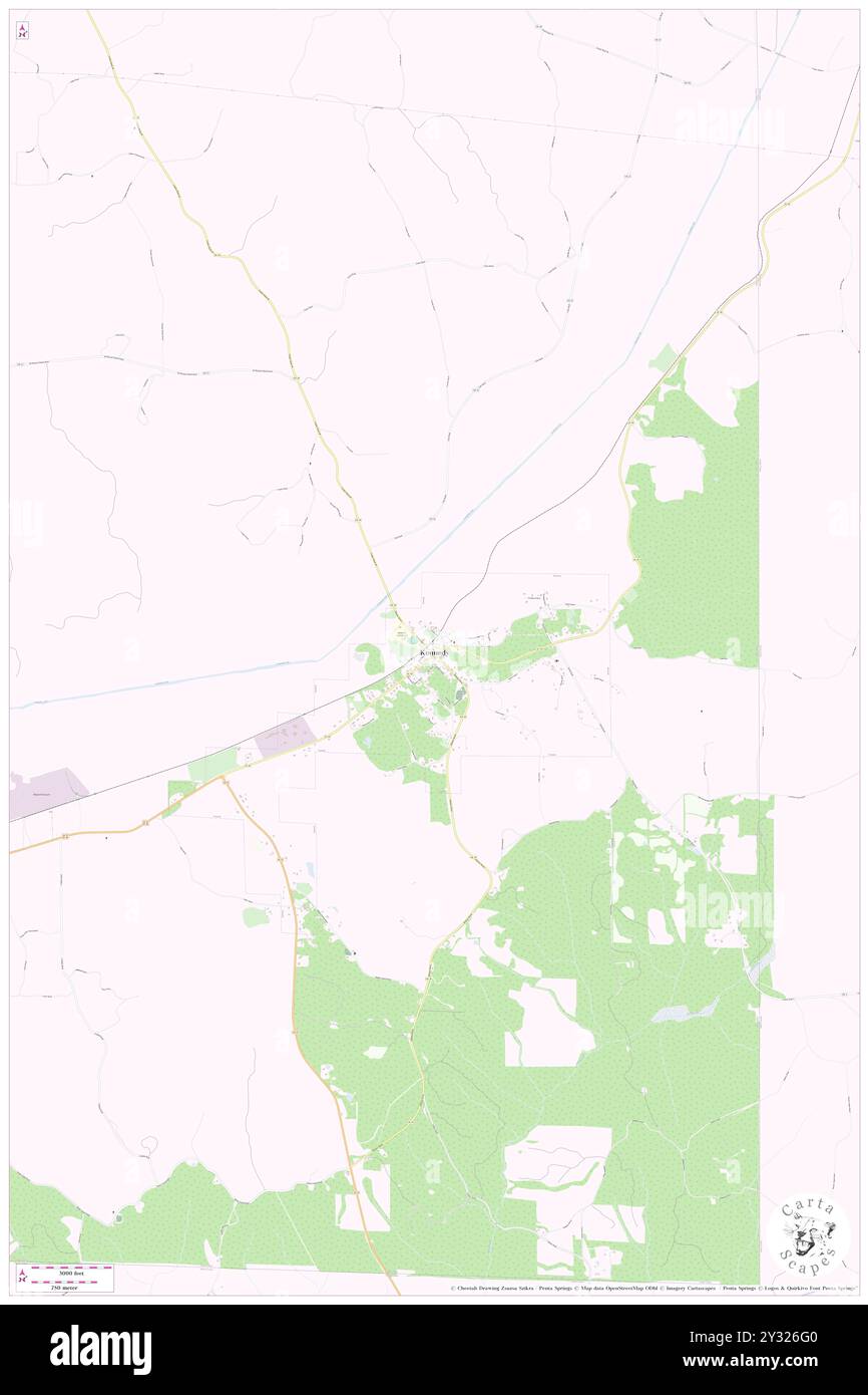 Kennedy, Lamar County, US, United States, Alabama, N 33 35' 13'', S 87 59' 4'', map, Cartascapes Map published in 2024. Explore Cartascapes, a map revealing Earth's diverse landscapes, cultures, and ecosystems. Journey through time and space, discovering the interconnectedness of our planet's past, present, and future. Stock Photo