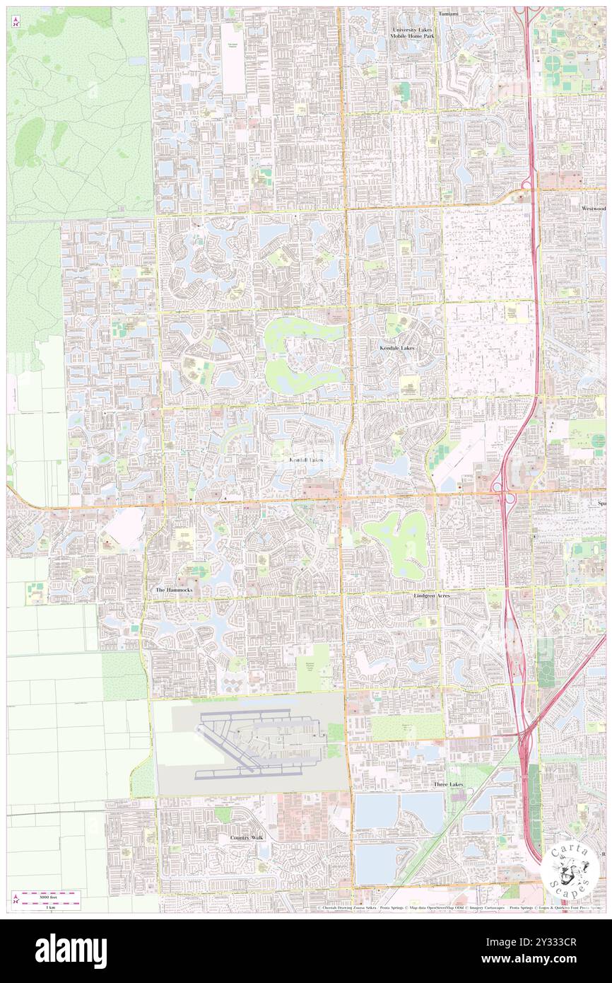 Kendall Miami Florida Map SW 88th St Miami, FL 33196 Land Property