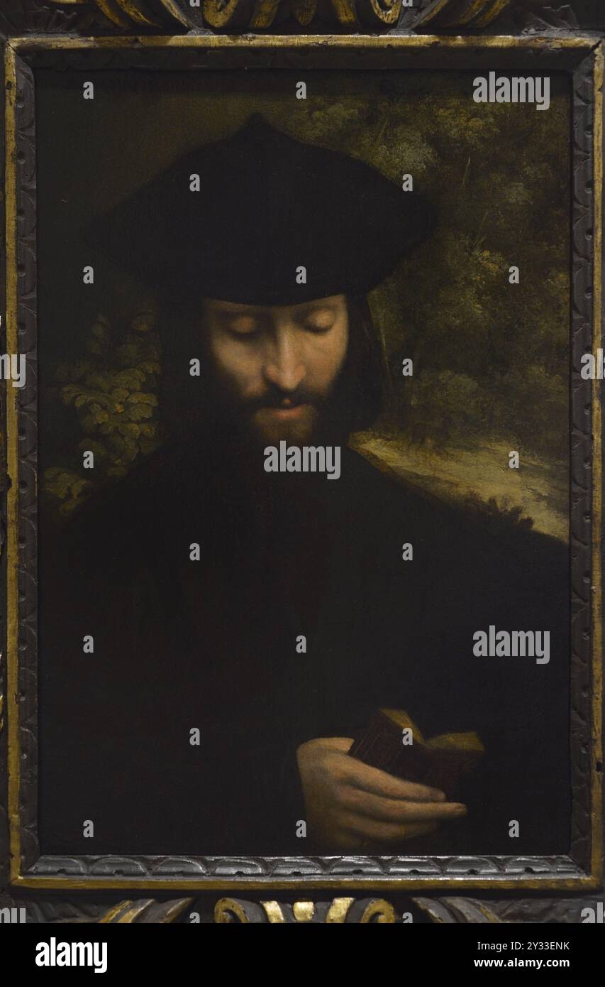 Antonio Allegri da Correggio (1489-1534). Italian painter. Portrait of ...