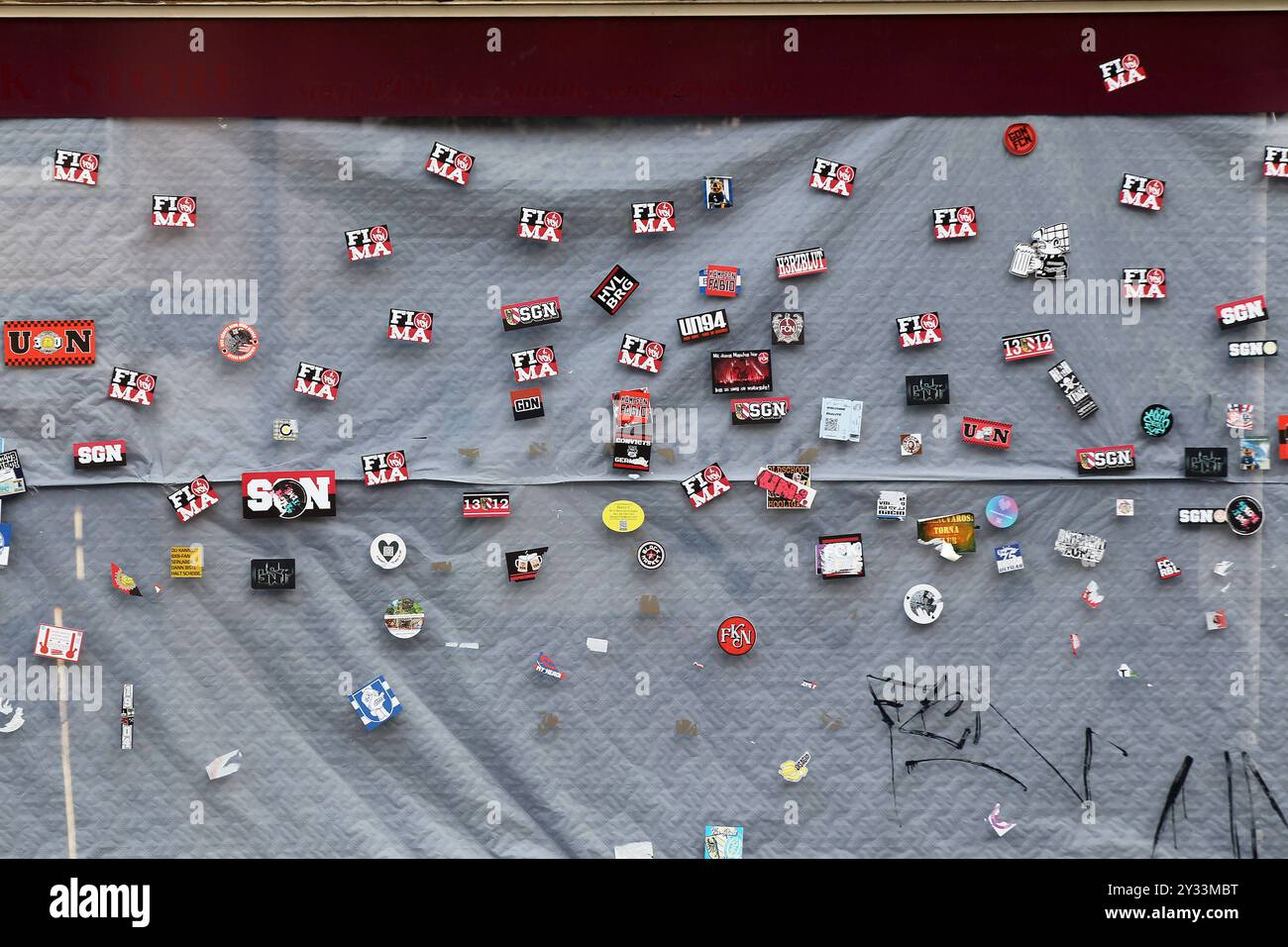 News - Reportage - Katastrophale Situation in der Altstadt von Nürnberg. Wirtschaftskrise. Dutzende Geschäfte geschlossen - in Nürnberg , Bayern , Deutschland . September 12, 2024 - Photo: Ipa Photo Pressefoto DENL Stock Photo