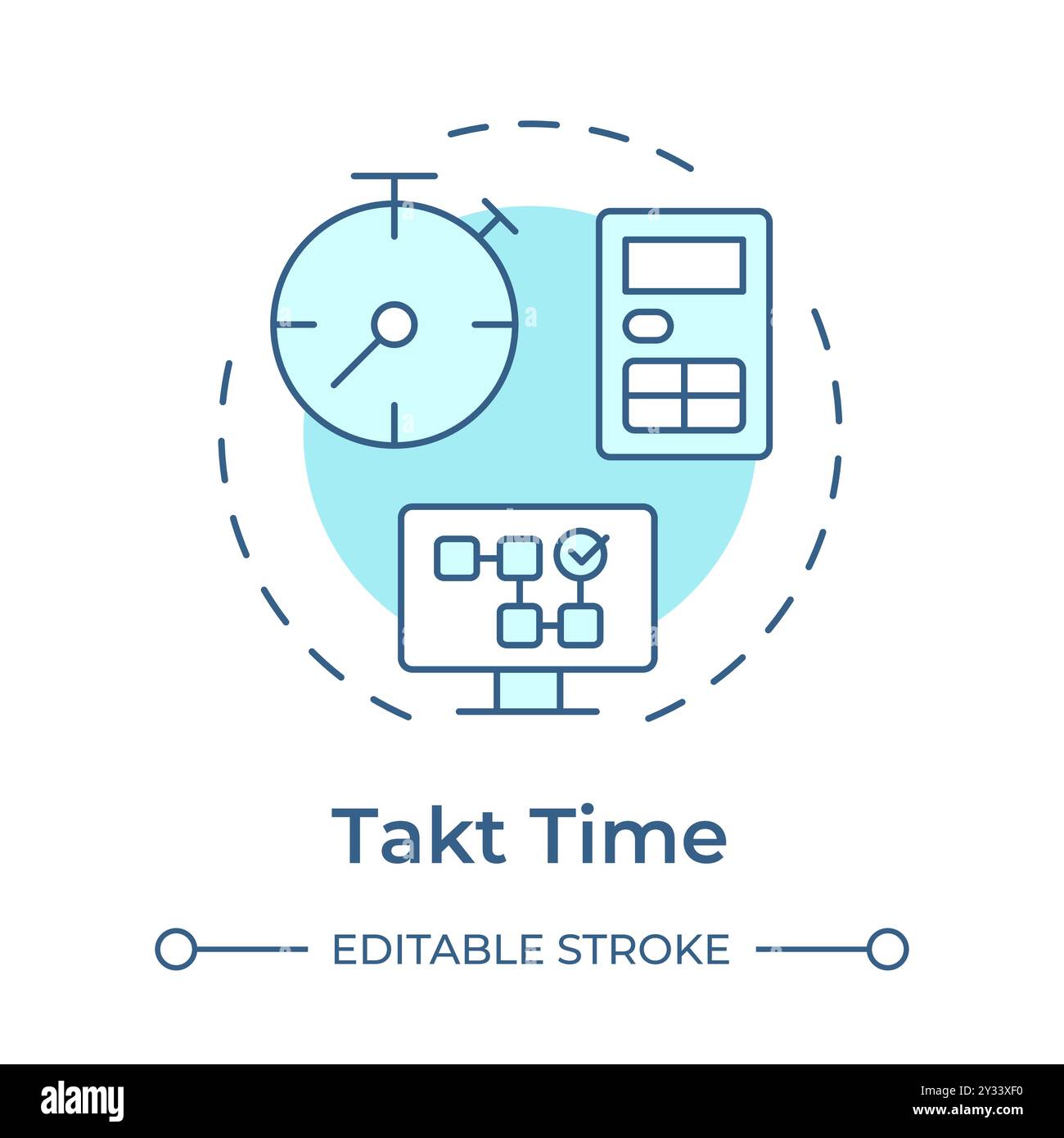 Calculating time Stock Vector Images - Alamy
