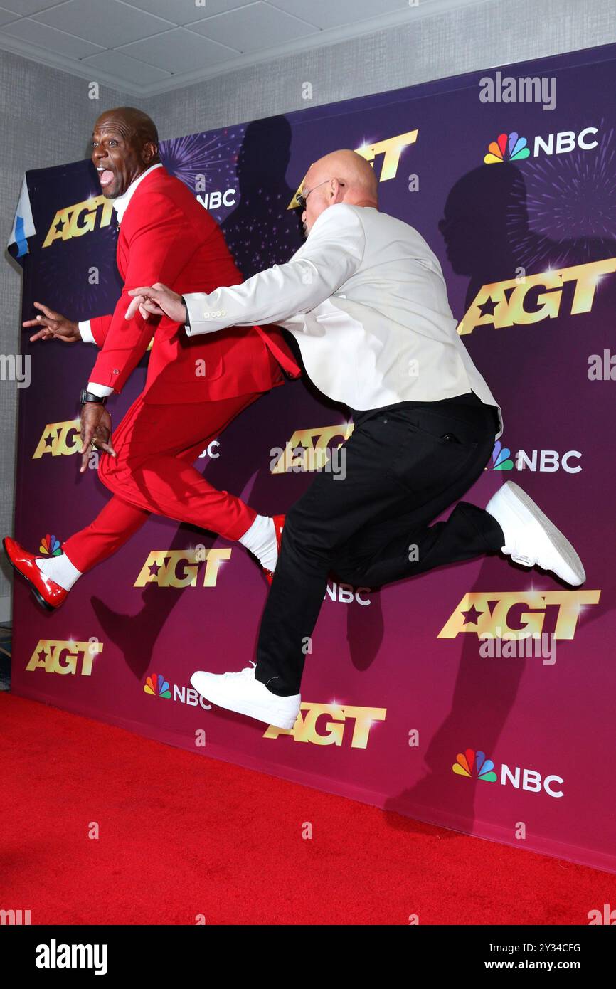 Ca. 11th Sep, 2024. Terry Crews, Howie Mandel at arrivals for America's