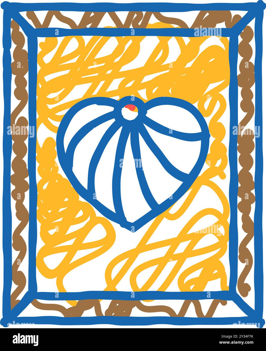 string art icon doodle illustration Stock Vector Image & Art - Alamy