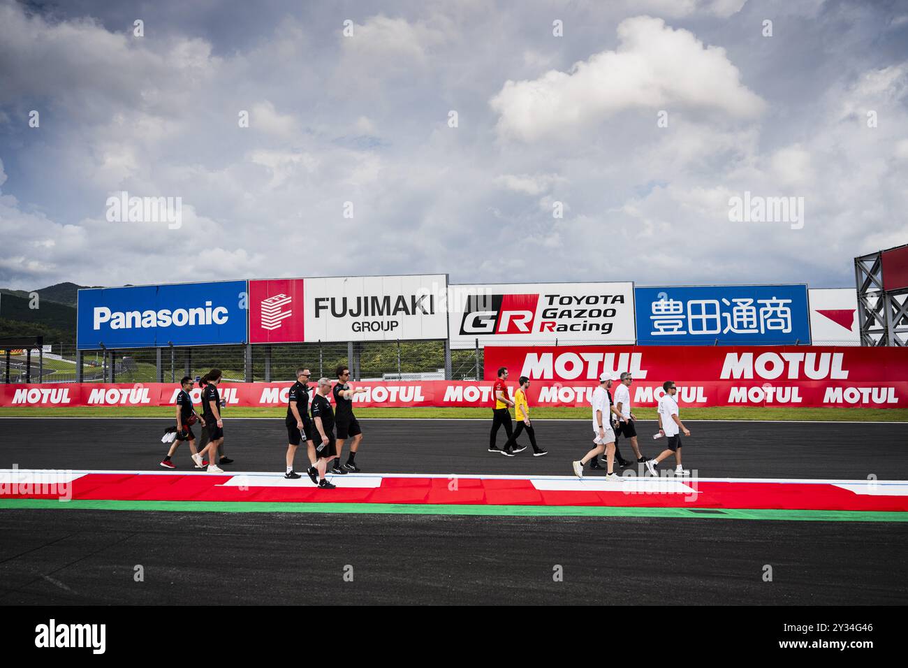 Trackwalk Shizuoka, Japan, 12/09/2024, Trackwalk during the 2024 6 Hours of Fuji ...