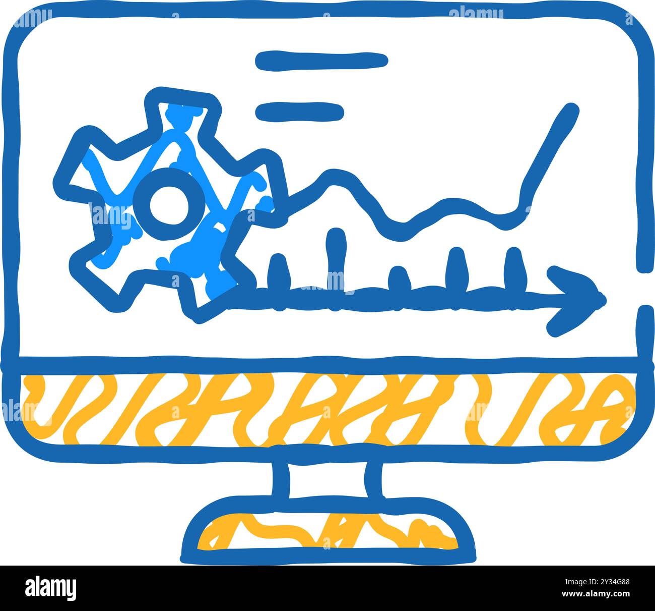 software erp icon doodle illustration Stock Vector Image & Art - Alamy