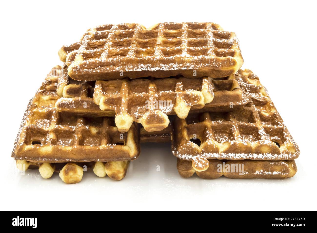 Plain waffles Cut Out Stock Images & Pictures - Alamy