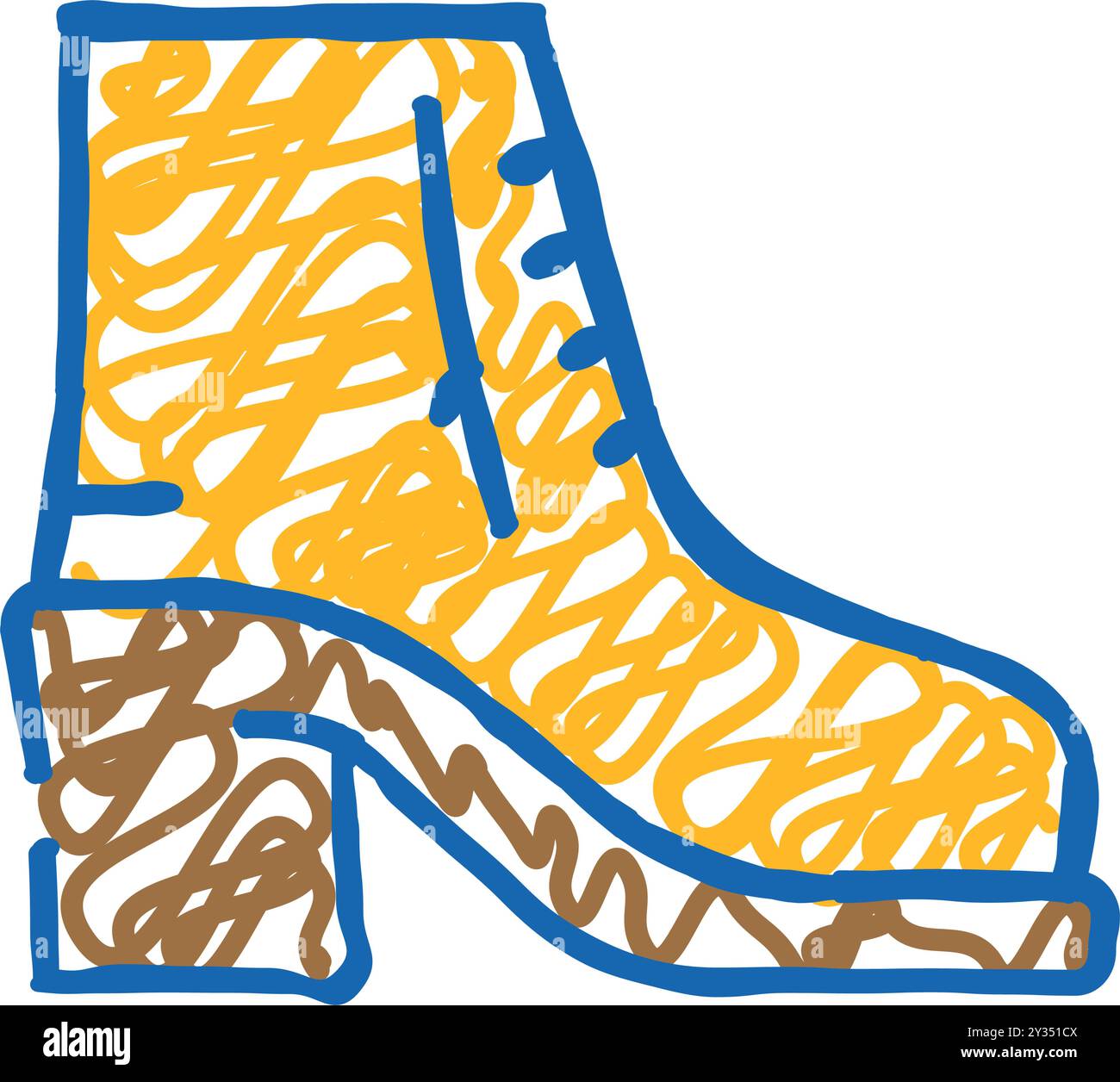 shoe woman icon doodle illustration Stock Vector Image & Art - Alamy